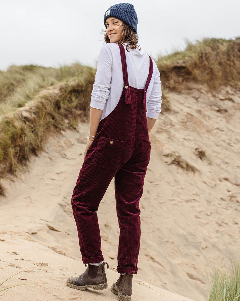 Passenger Tiaga Cord Dungarees Wine