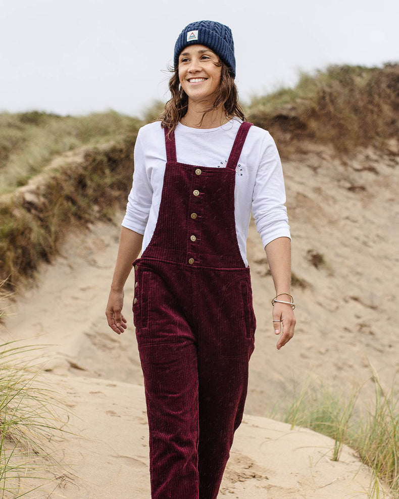 Passenger Tiaga Cord Dungarees Wine