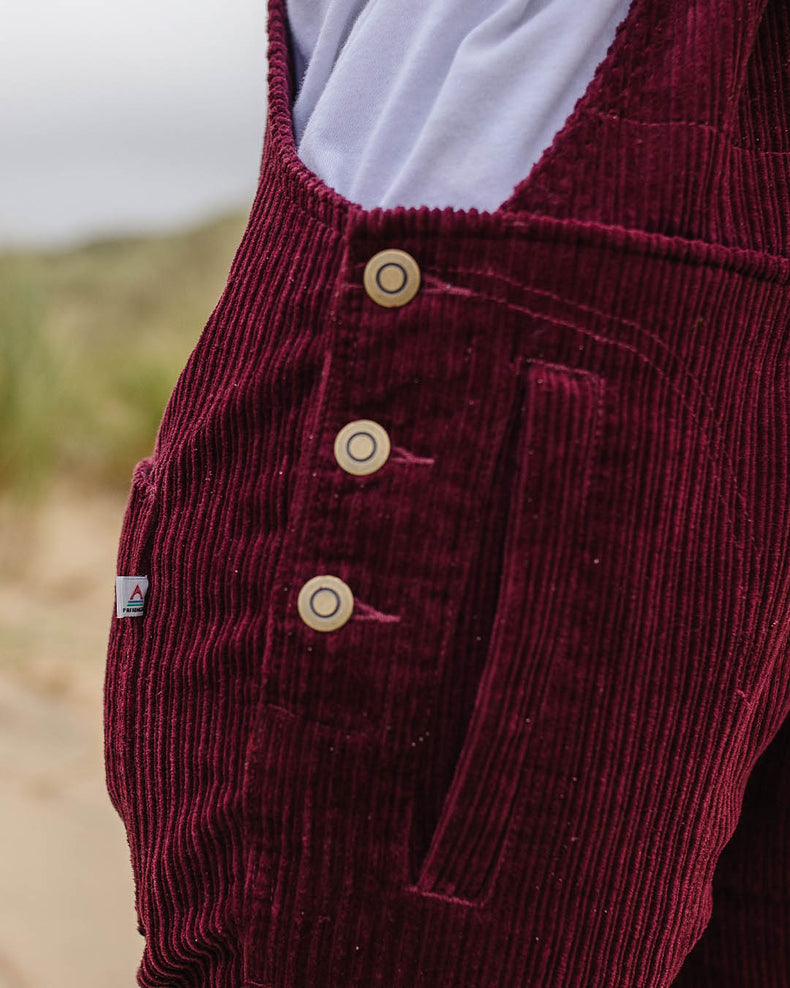 Passenger Tiaga Cord Dungarees Wine