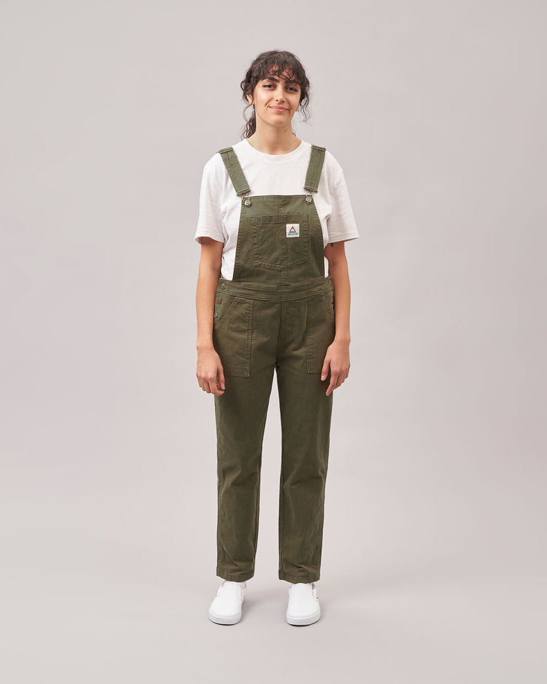 Passenger Roamist Organic Cotton Dungarees Khaki