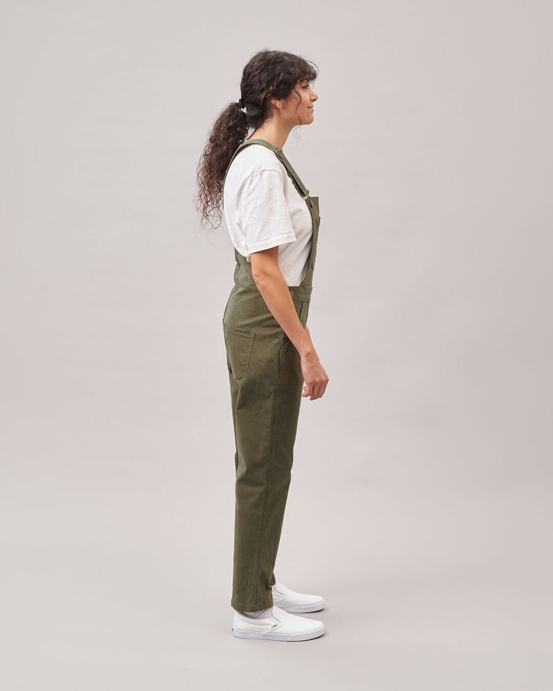 Passenger Roamist Organic Cotton Dungarees Khaki