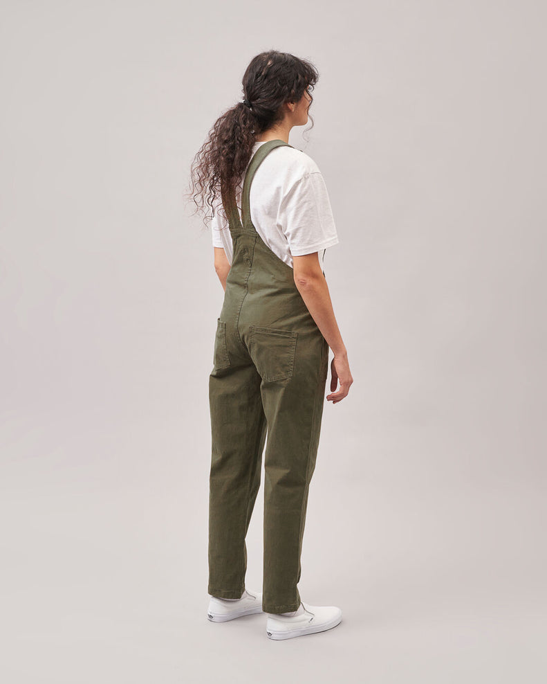 Passenger Roamist Organic Cotton Dungarees Khaki