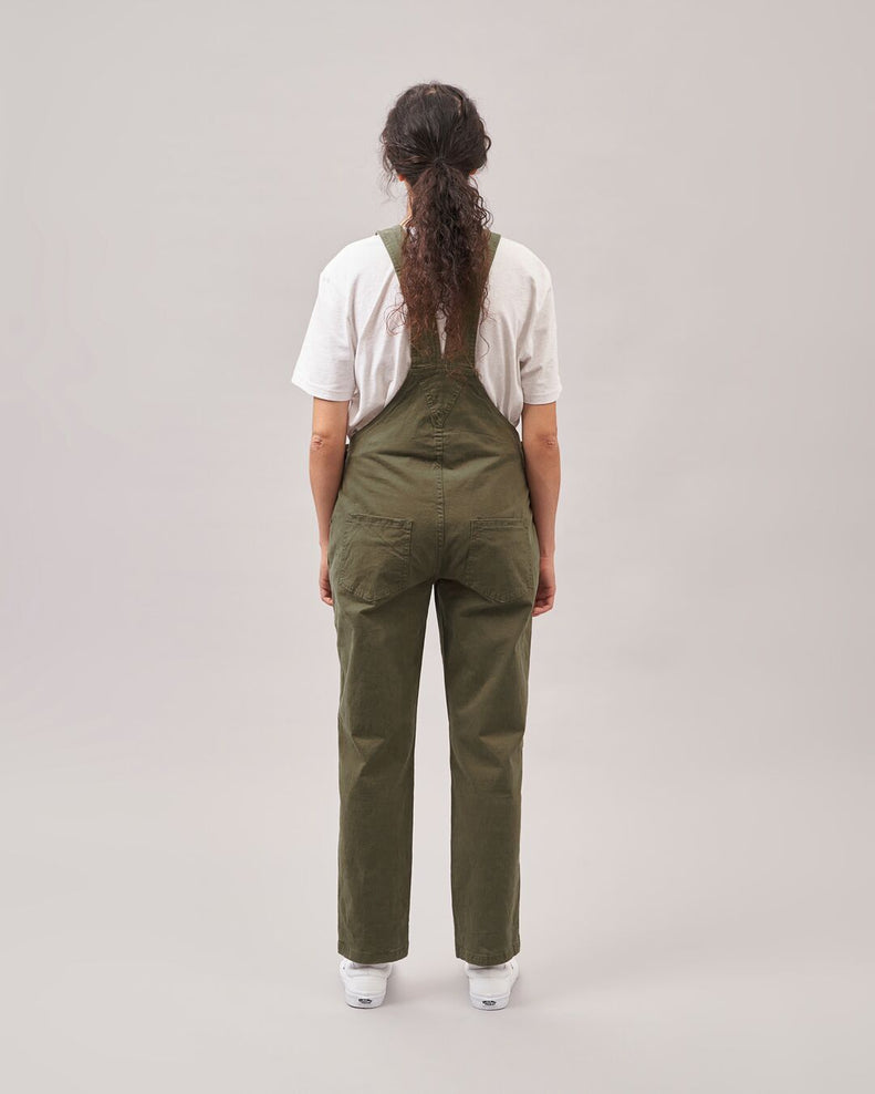 Passenger Roamist Organic Cotton Dungarees Khaki
