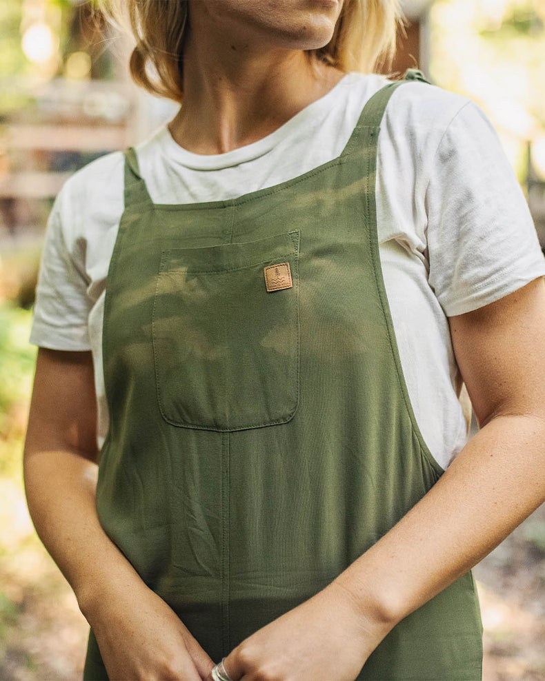 Passenger Lazy Day Dungarees Khaki