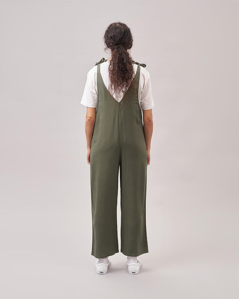 Passenger Lazy Day Dungarees Khaki