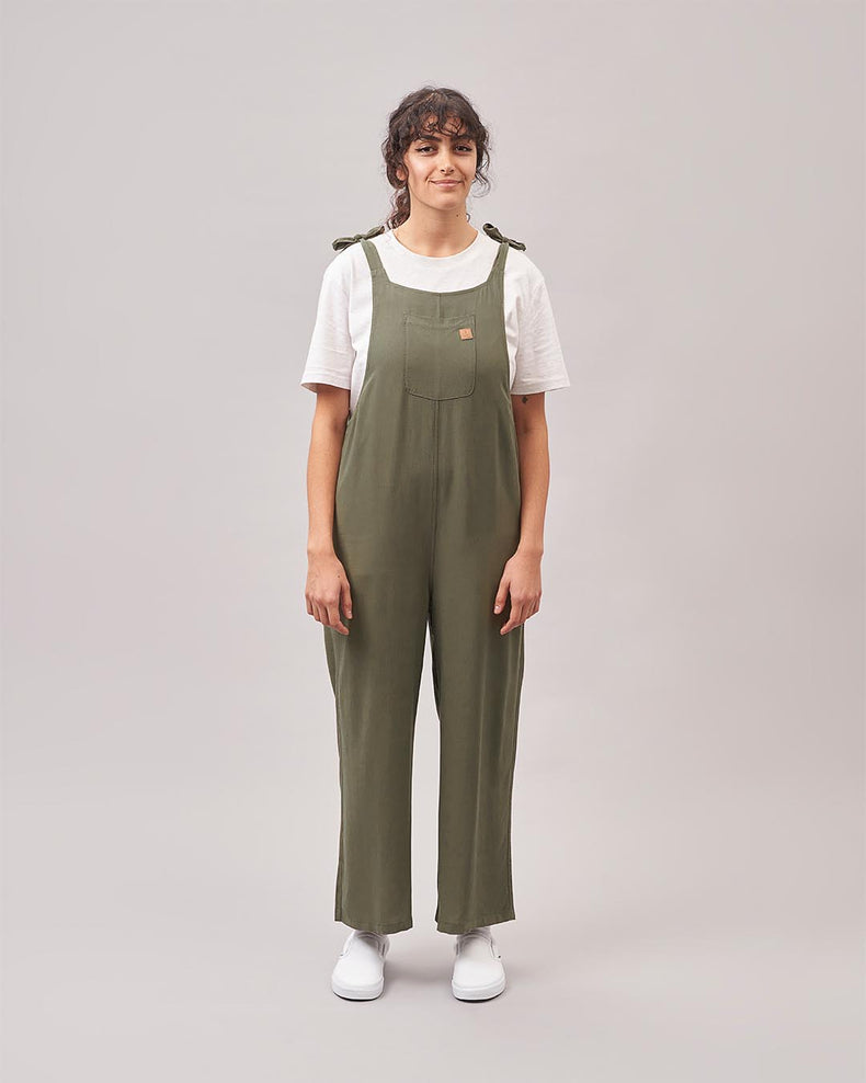 Passenger Lazy Day Dungarees Khaki