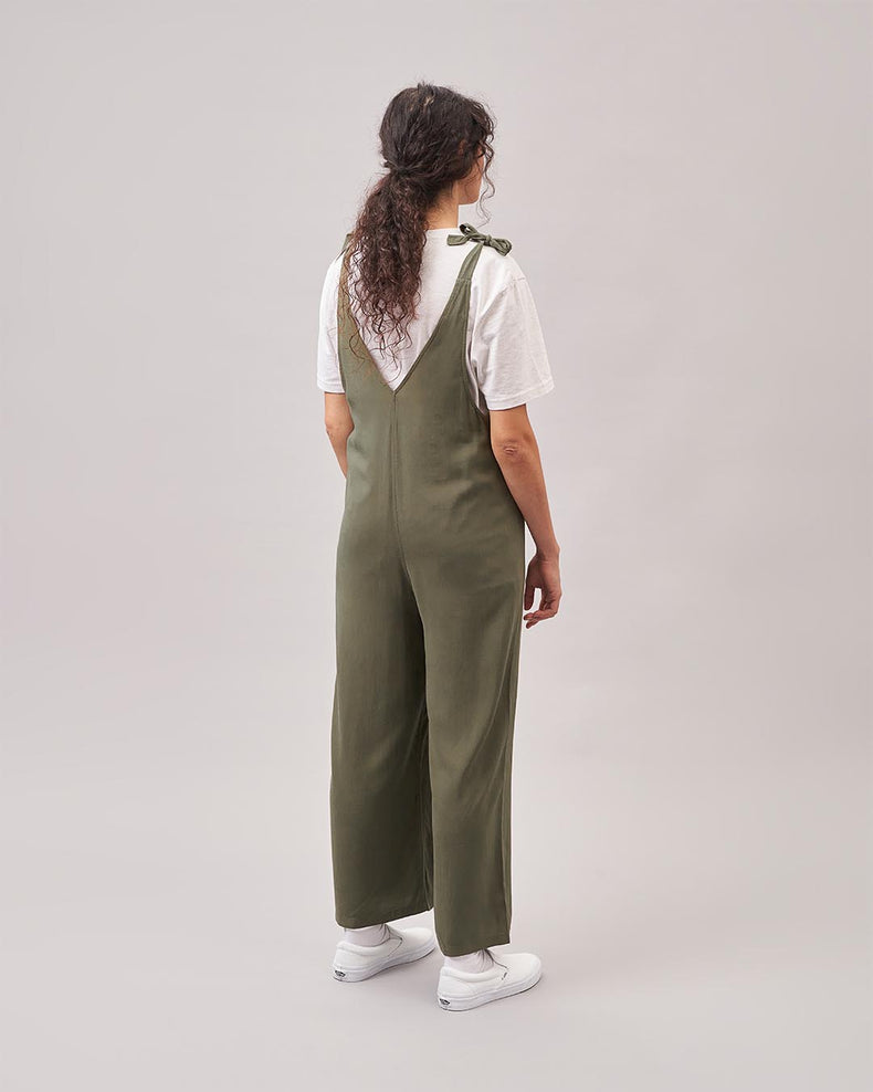 Passenger Lazy Day Dungarees Khaki