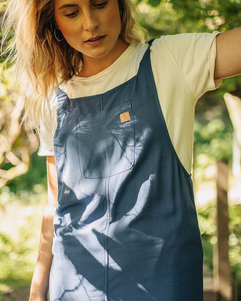 Passenger Lazy Day Dungarees Dark Denim