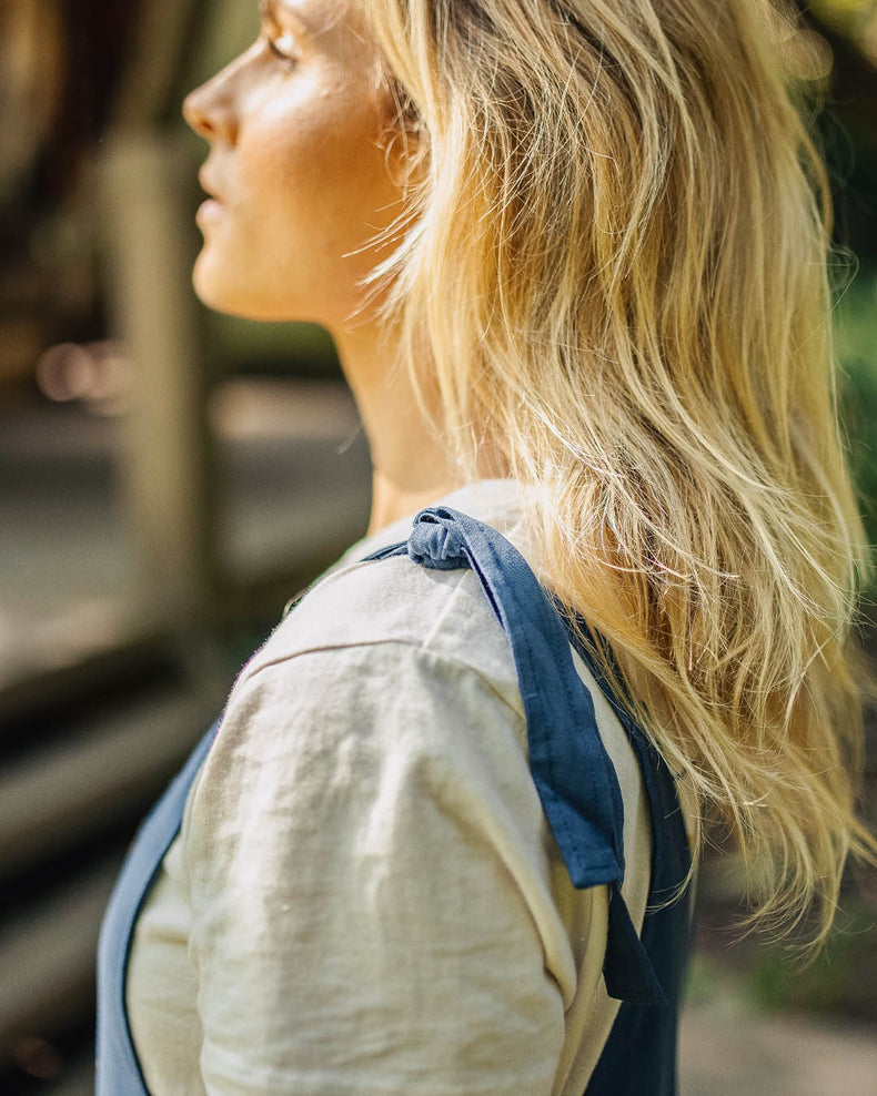 Passenger Lazy Day Dungarees Dark Denim