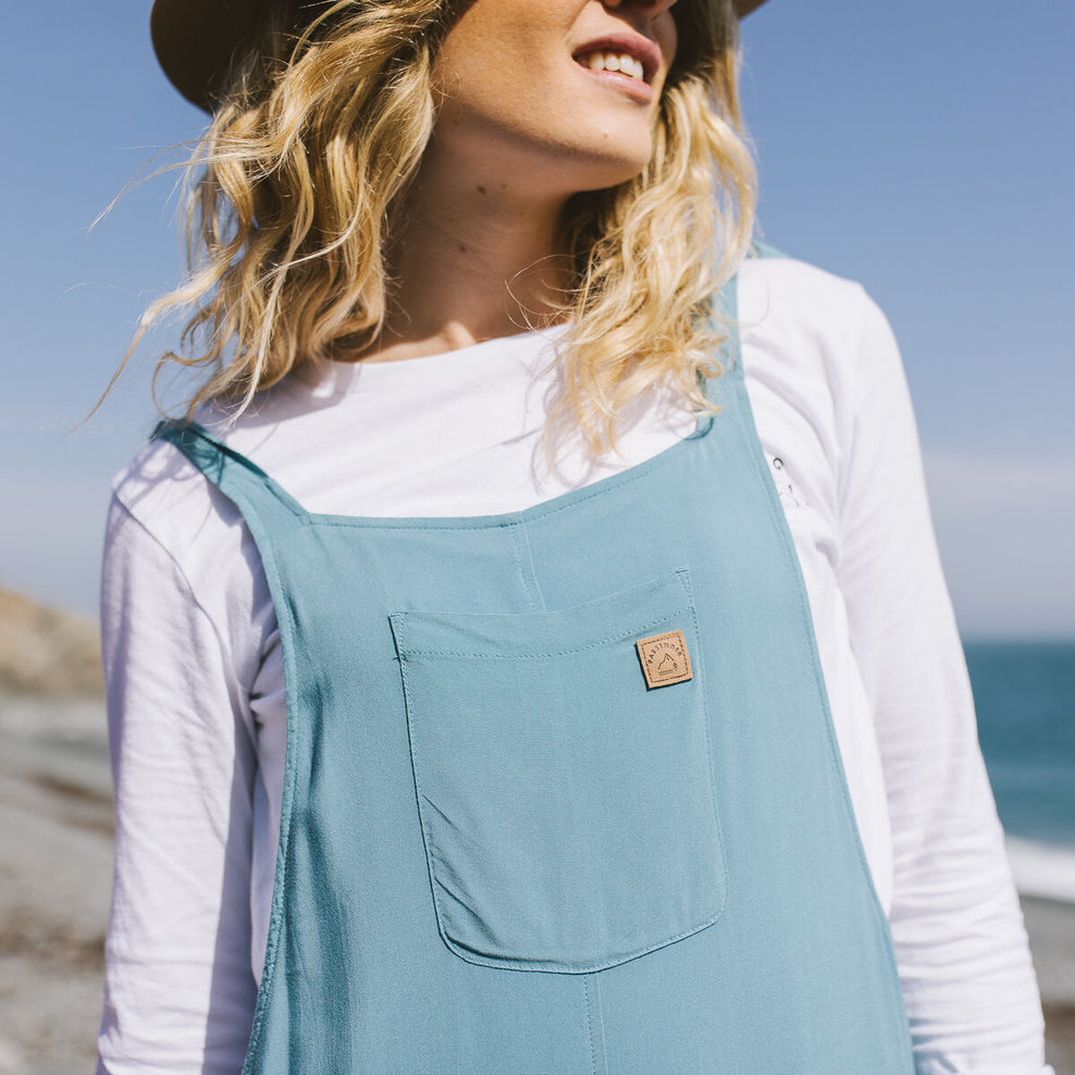 Passenger Lazy Day Dungarees Ocean Blue