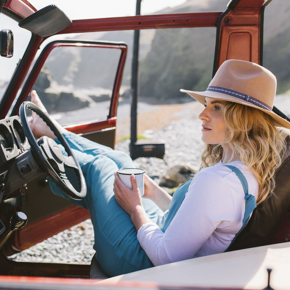 Passenger Lazy Day Dungarees Ocean Blue