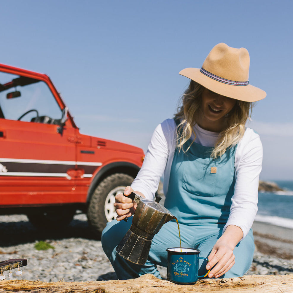 Passenger Lazy Day Dungarees Ocean Blue