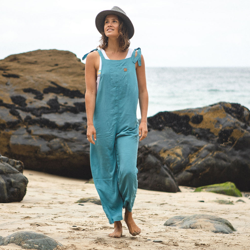 Passenger Lazy Day Dungarees Ocean Blue