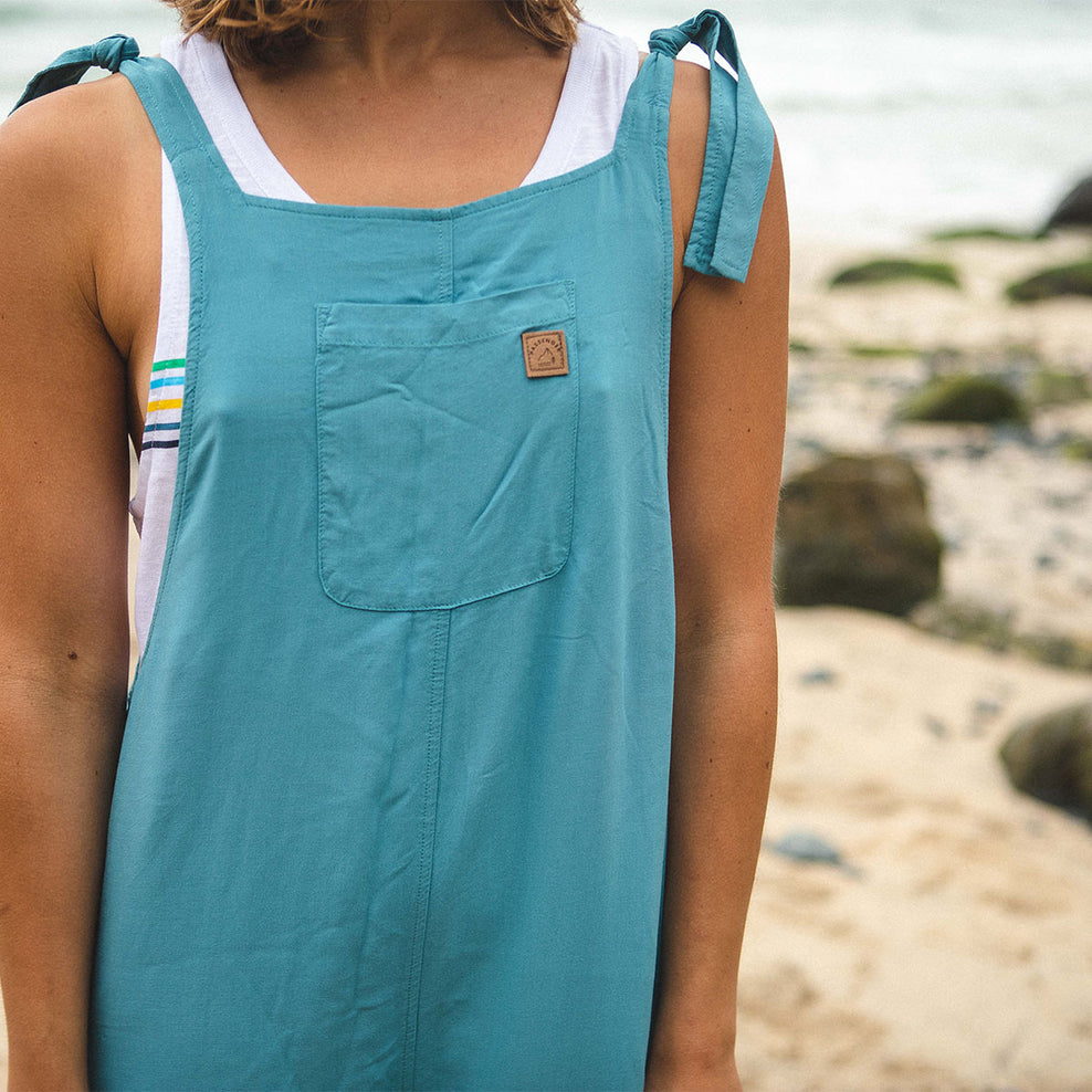 Passenger Lazy Day Dungarees Ocean Blue