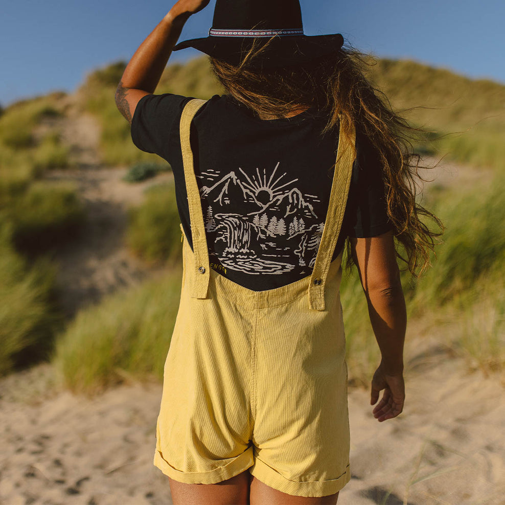 Passenger Fun Days Recycled Cord Playsuit Jojoba