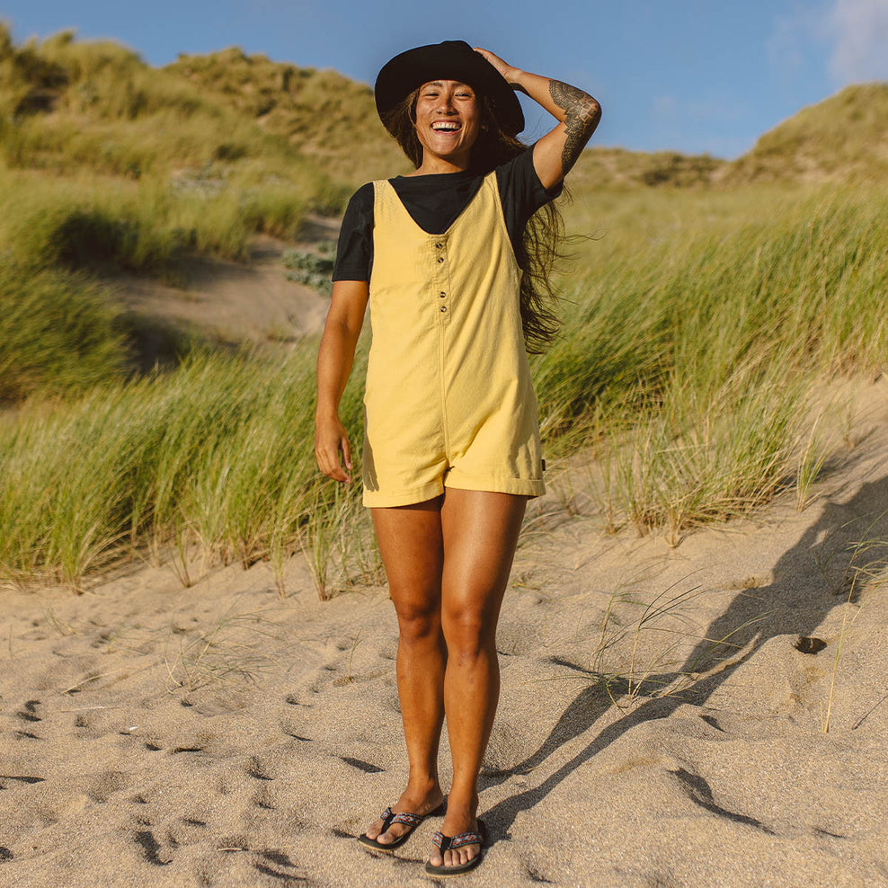 Passenger Fun Days Recycled Cord Playsuit Jojoba