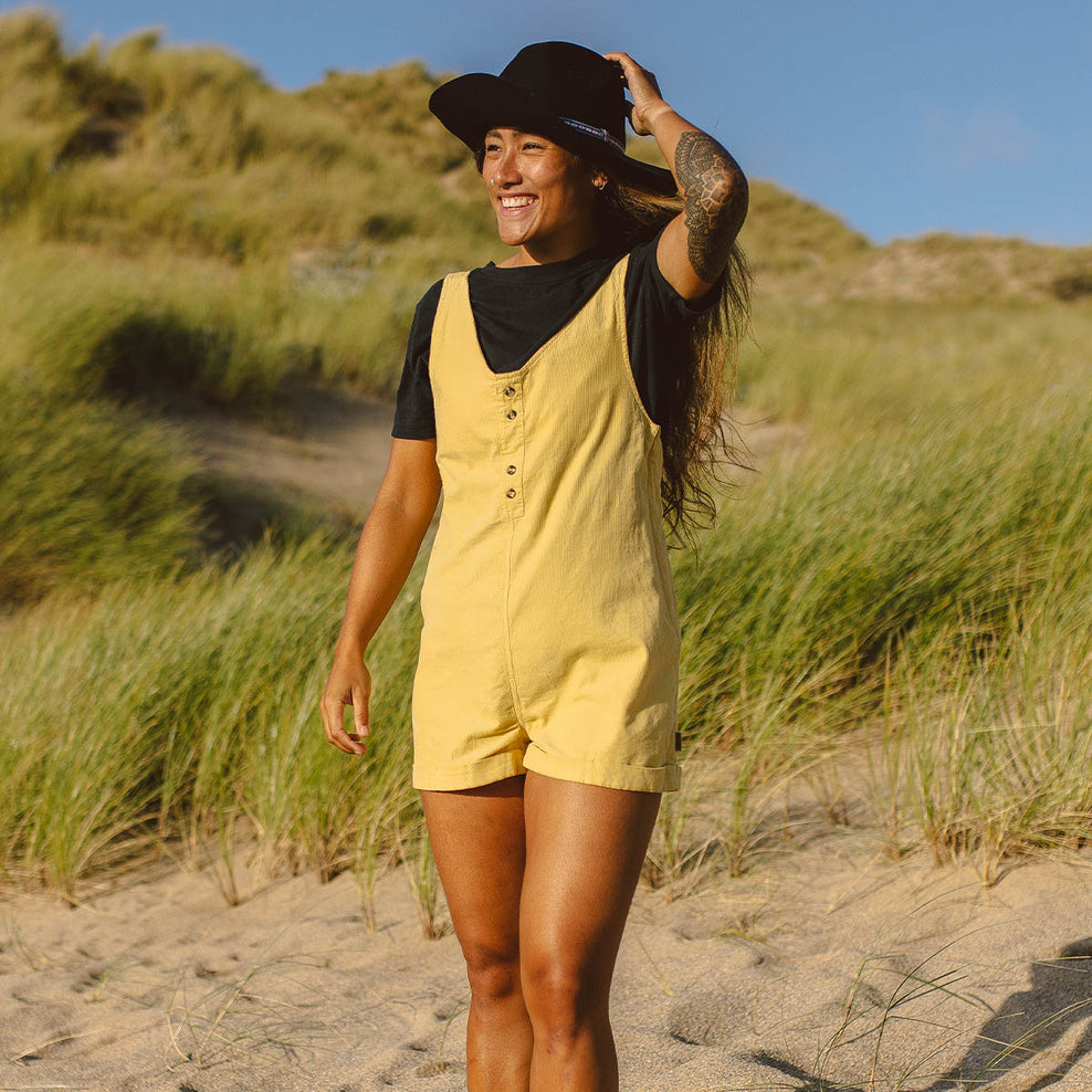 Passenger Fun Days Recycled Cord Playsuit Jojoba