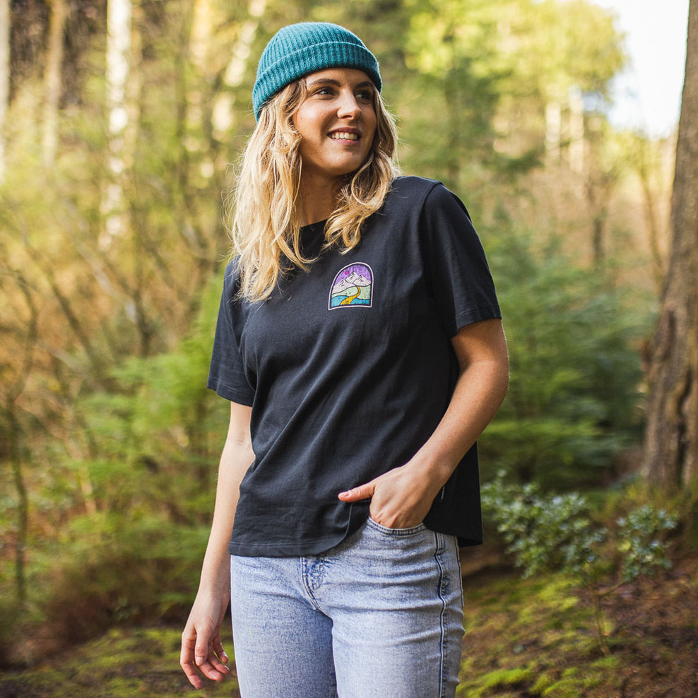 Passenger Friday Collective Recycled Cotton T-Shirt Black