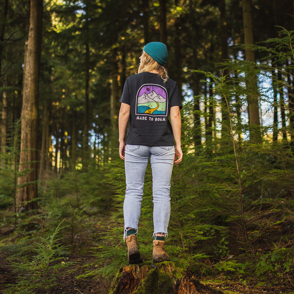 Passenger Friday Collective Recycled Cotton T-Shirt Black