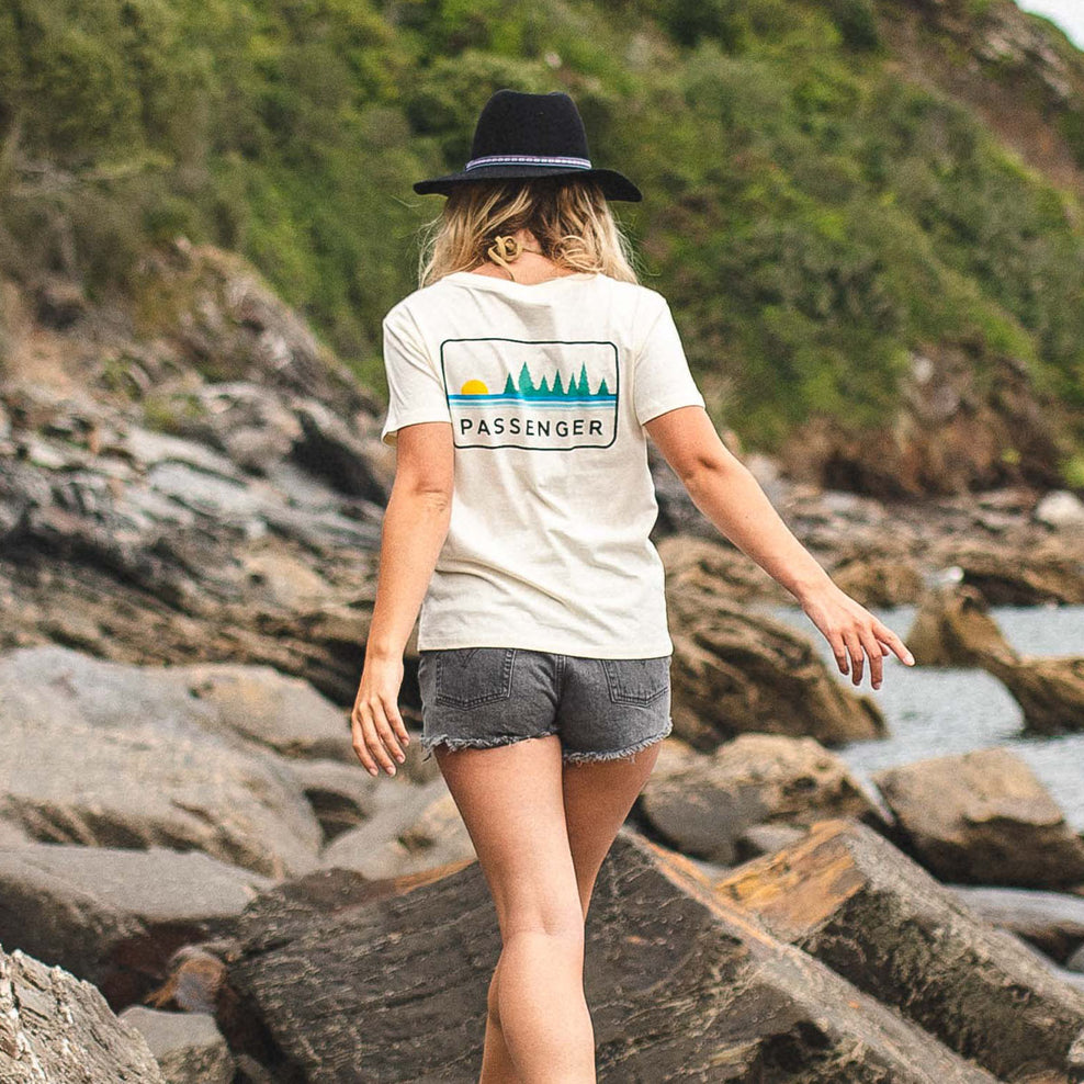 Passenger Rinca Recycled Cotton T-Shirt Birch