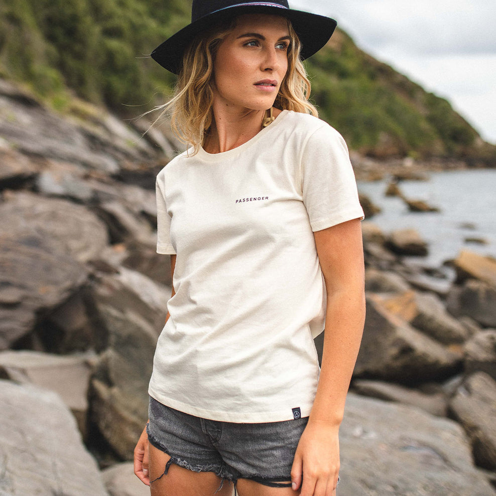 Passenger Rinca Recycled Cotton T-Shirt Birch