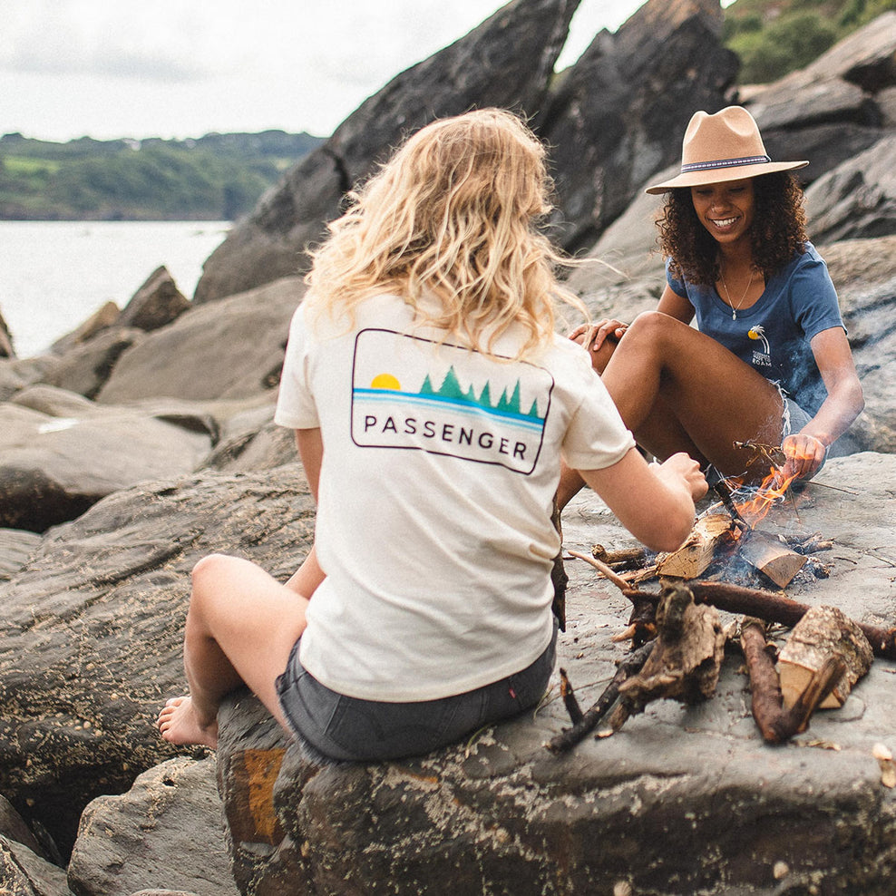 Passenger Rinca Recycled Cotton T-Shirt Birch