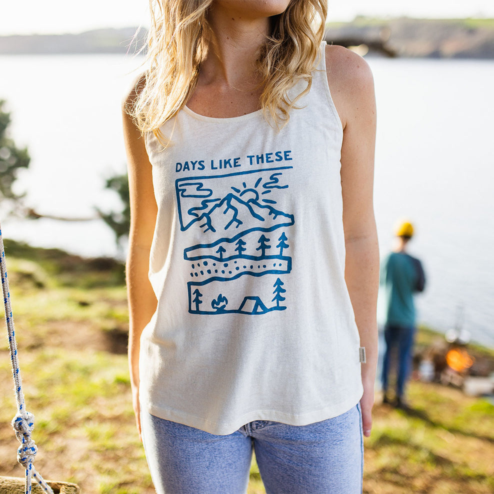 Passenger Days Like These Hemp Vest Birch