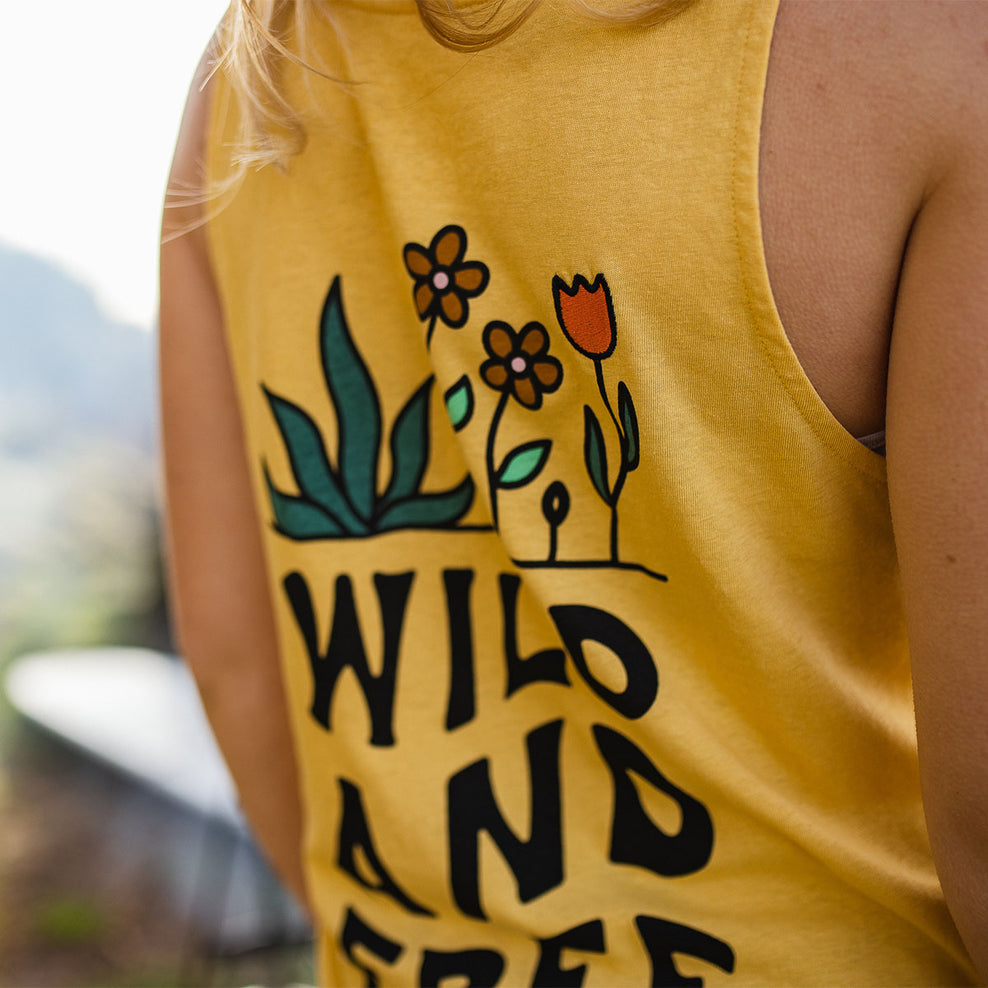 Passenger Grown To Roam Hemp Vest Ochre Yellow