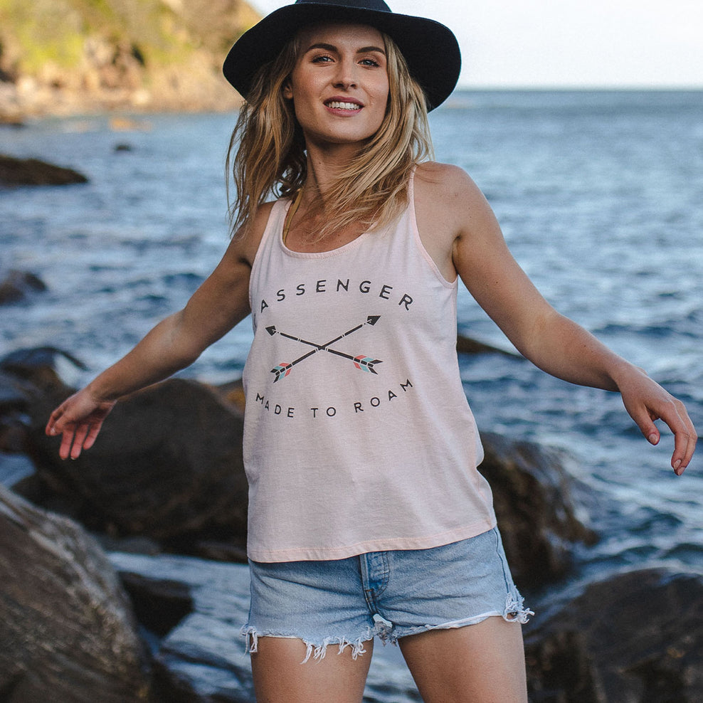 Passenger Jinbei Recycled Vest Barely Pink