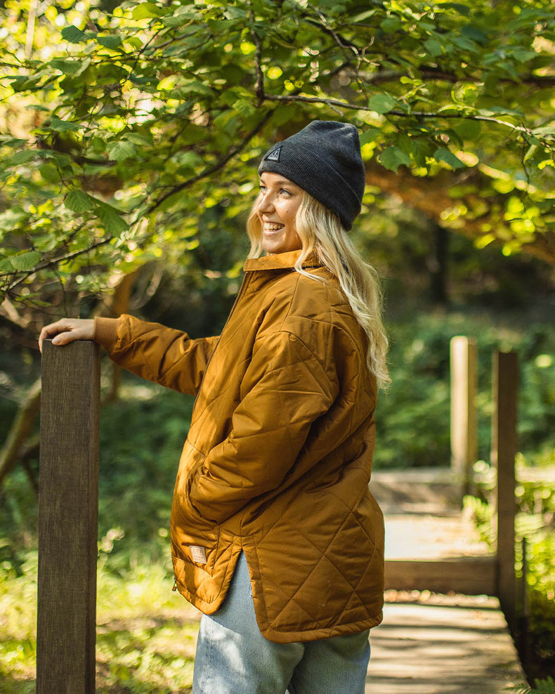 Passenger Core Recycled Low-Top Beanie Charcoal