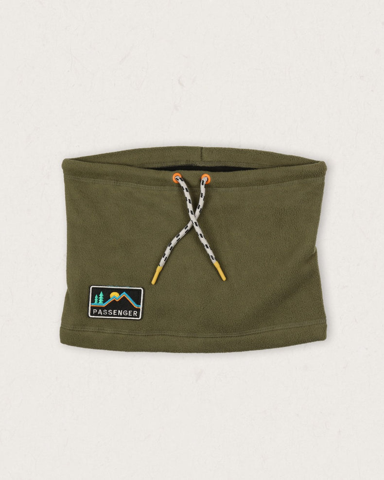 Passenger Tor Recycled Polar Fleece Snood Khaki