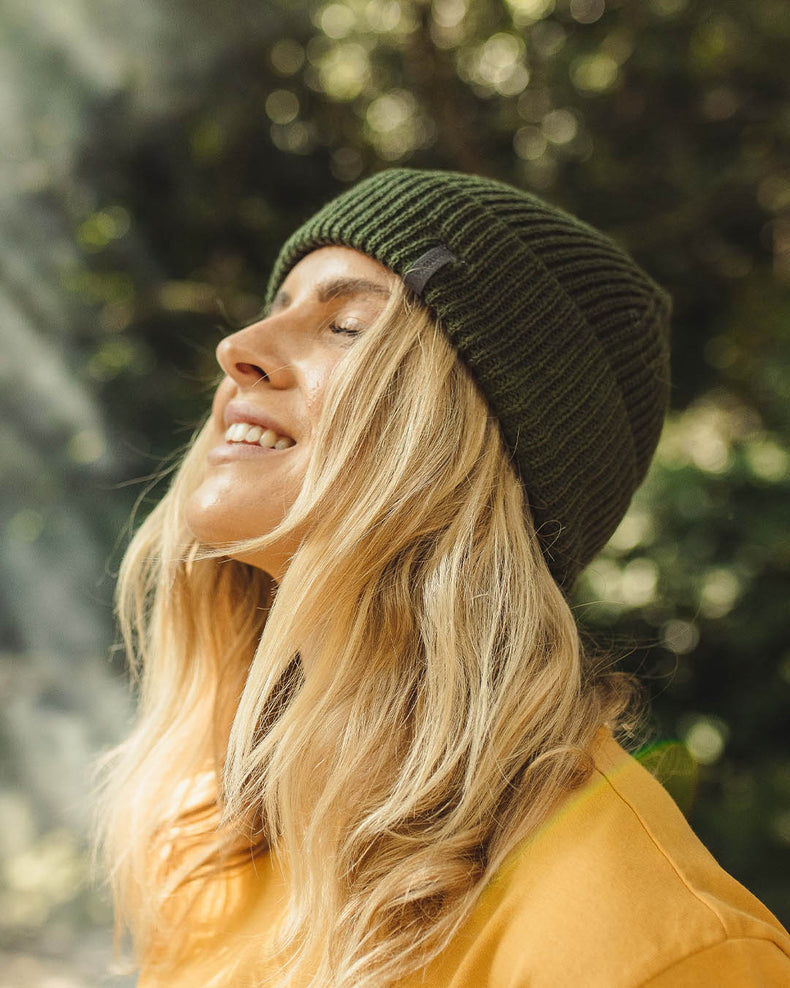 Passenger Compass Recycled Beanie Fir Tree