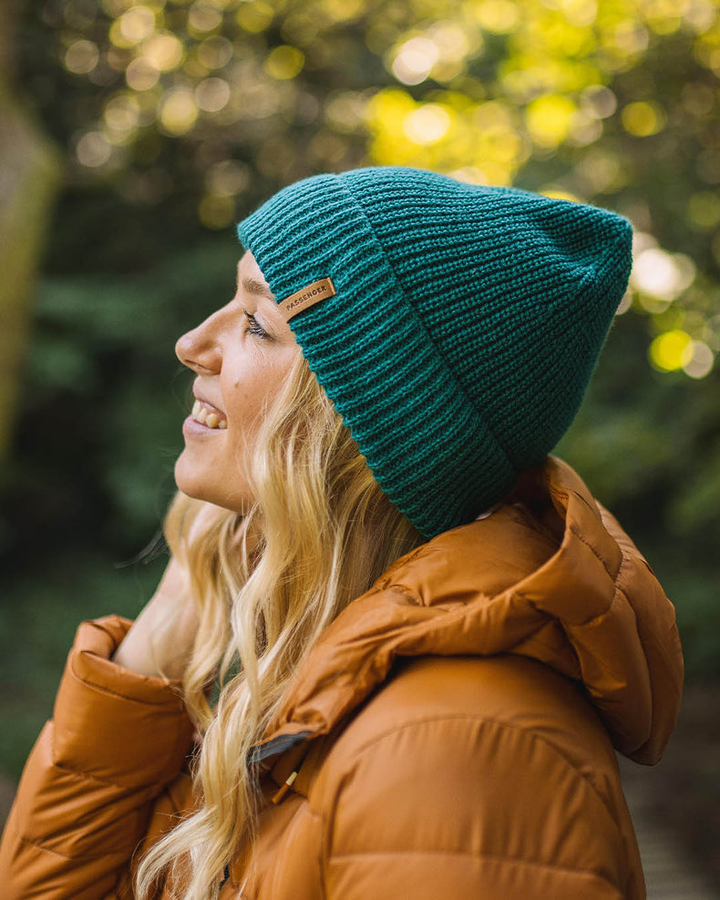 Passenger Compass Recycled Beanie Shaded Spruce