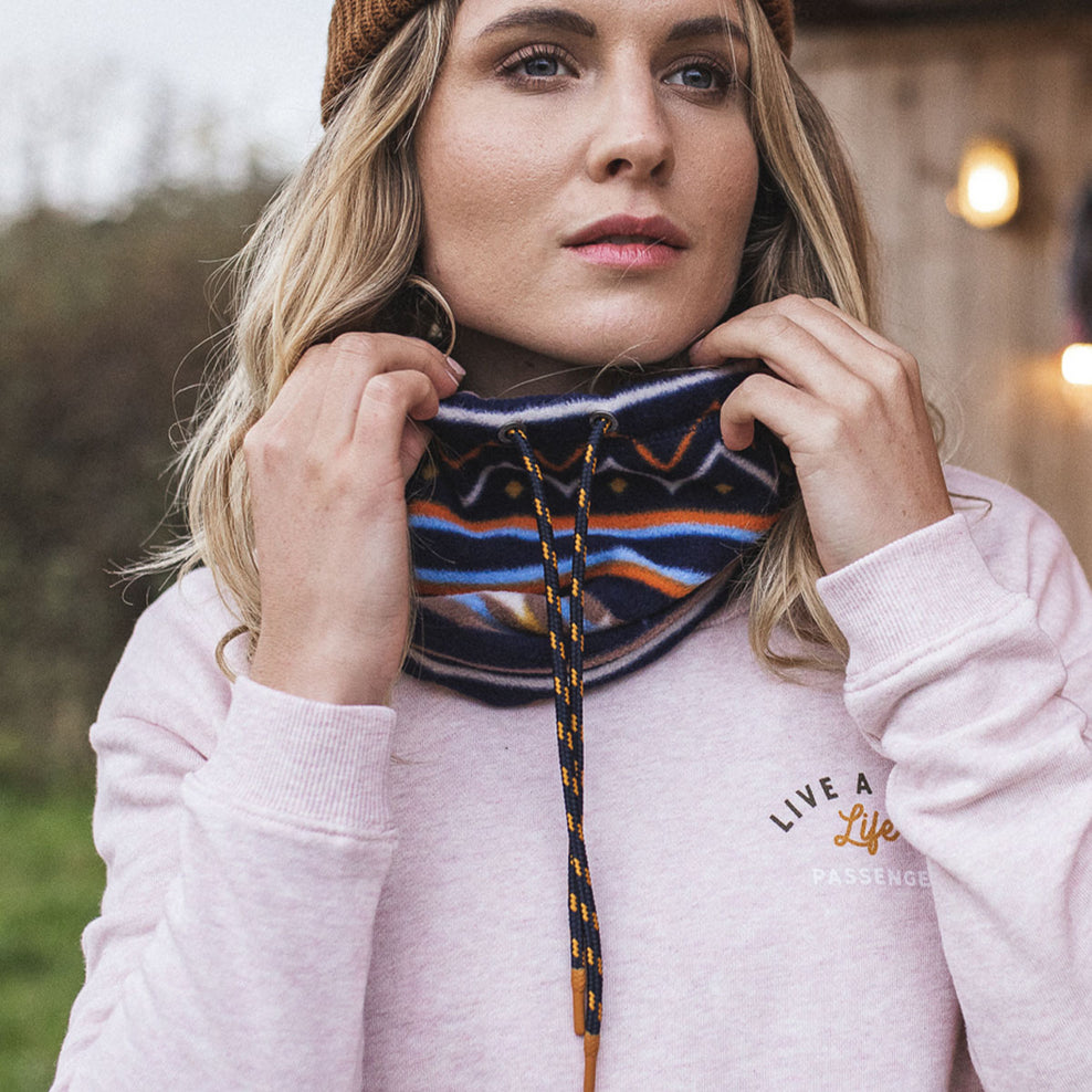 Passenger Tor Polar Fleece Snood Stargazer Navy