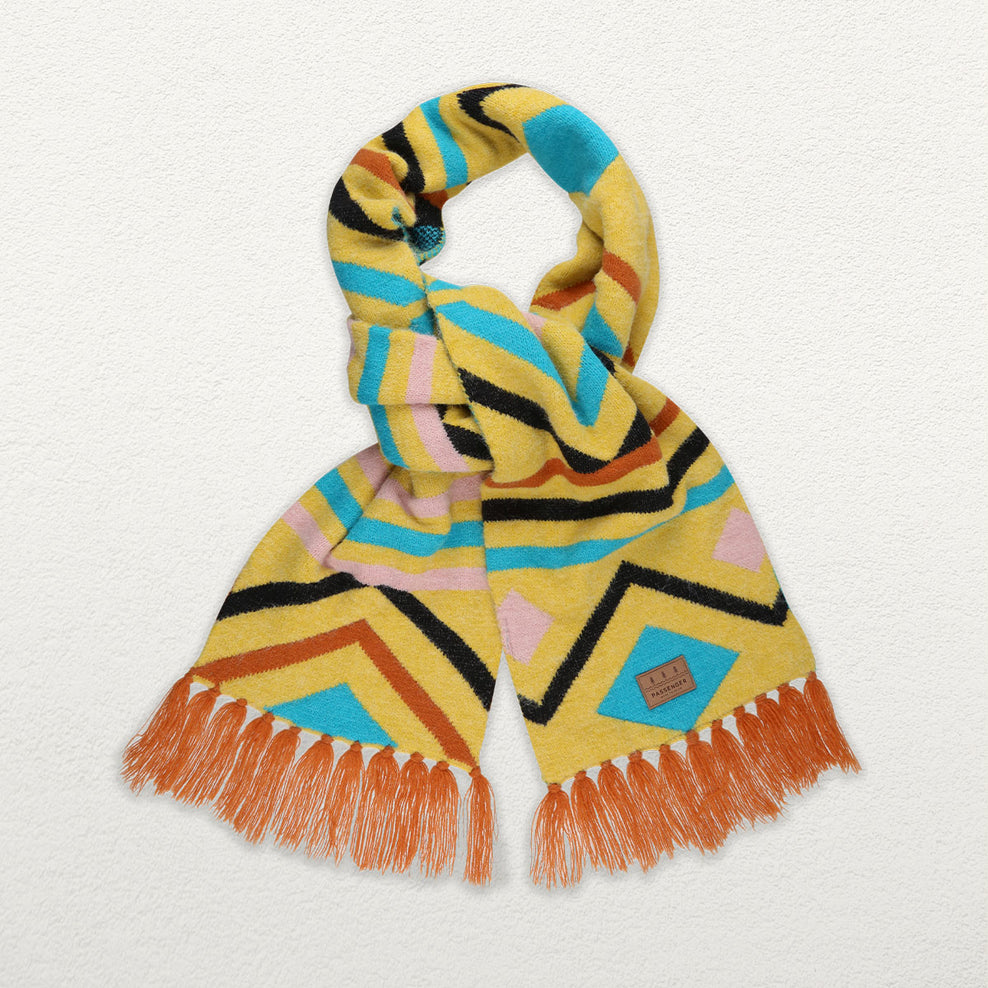 Passenger Cabin Scarf Ochre Yellow