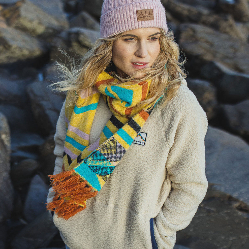 Passenger Cabin Scarf Ochre Yellow