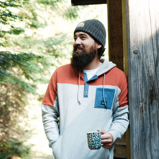 Passenger Compass Beanie Faded Black