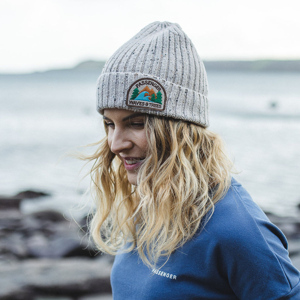 Passenger Katira Rib Knit Beanie Oatmeal