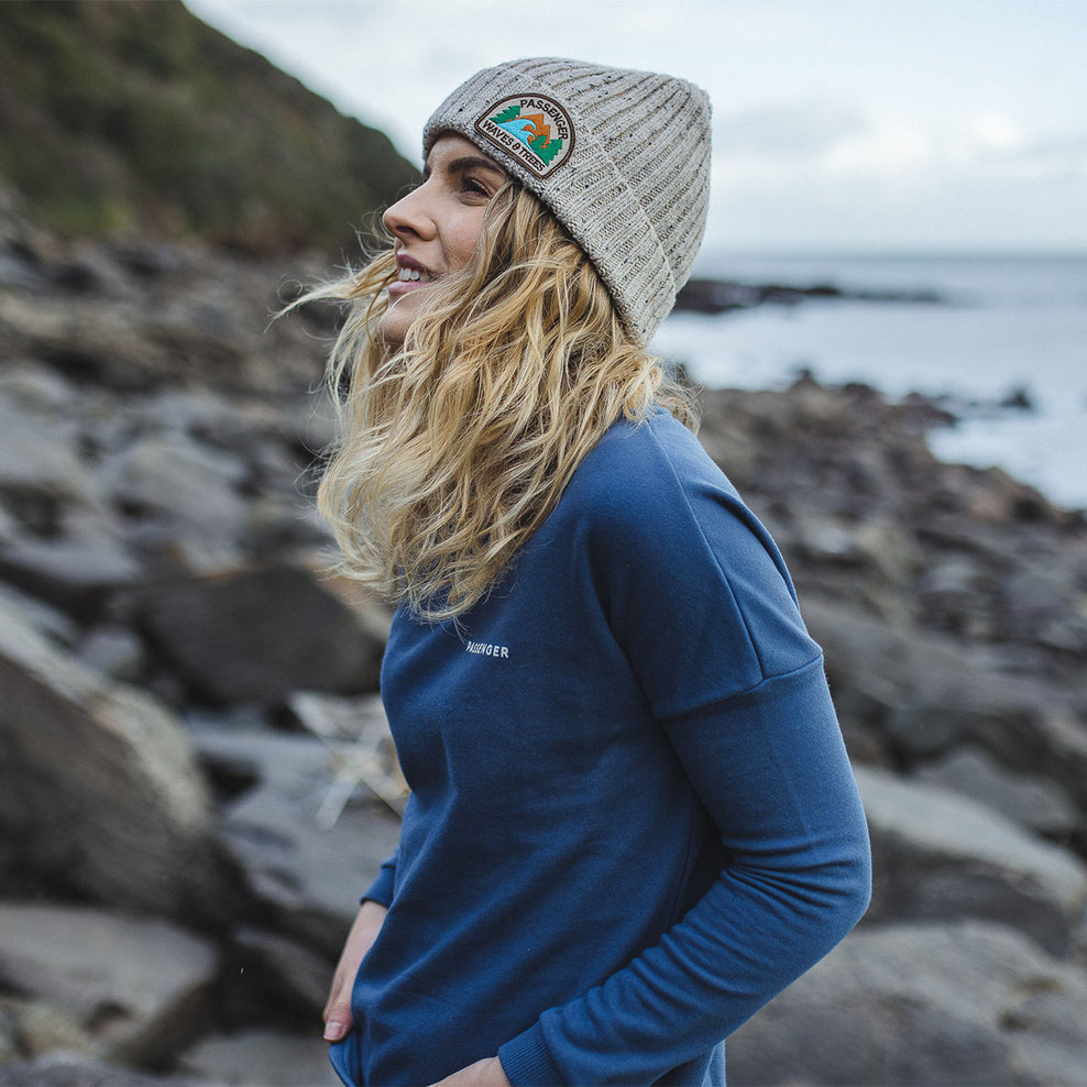 Passenger Katira Rib Knit Beanie Oatmeal