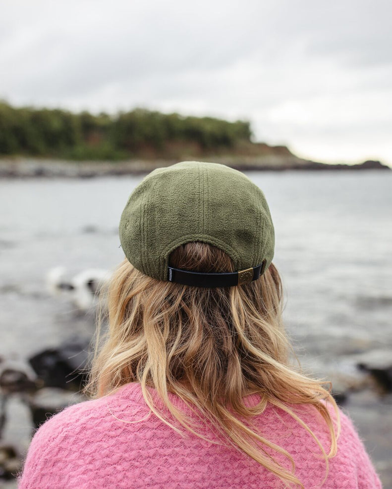 Passenger Pine Recycled Polar Fleece Cap Khaki