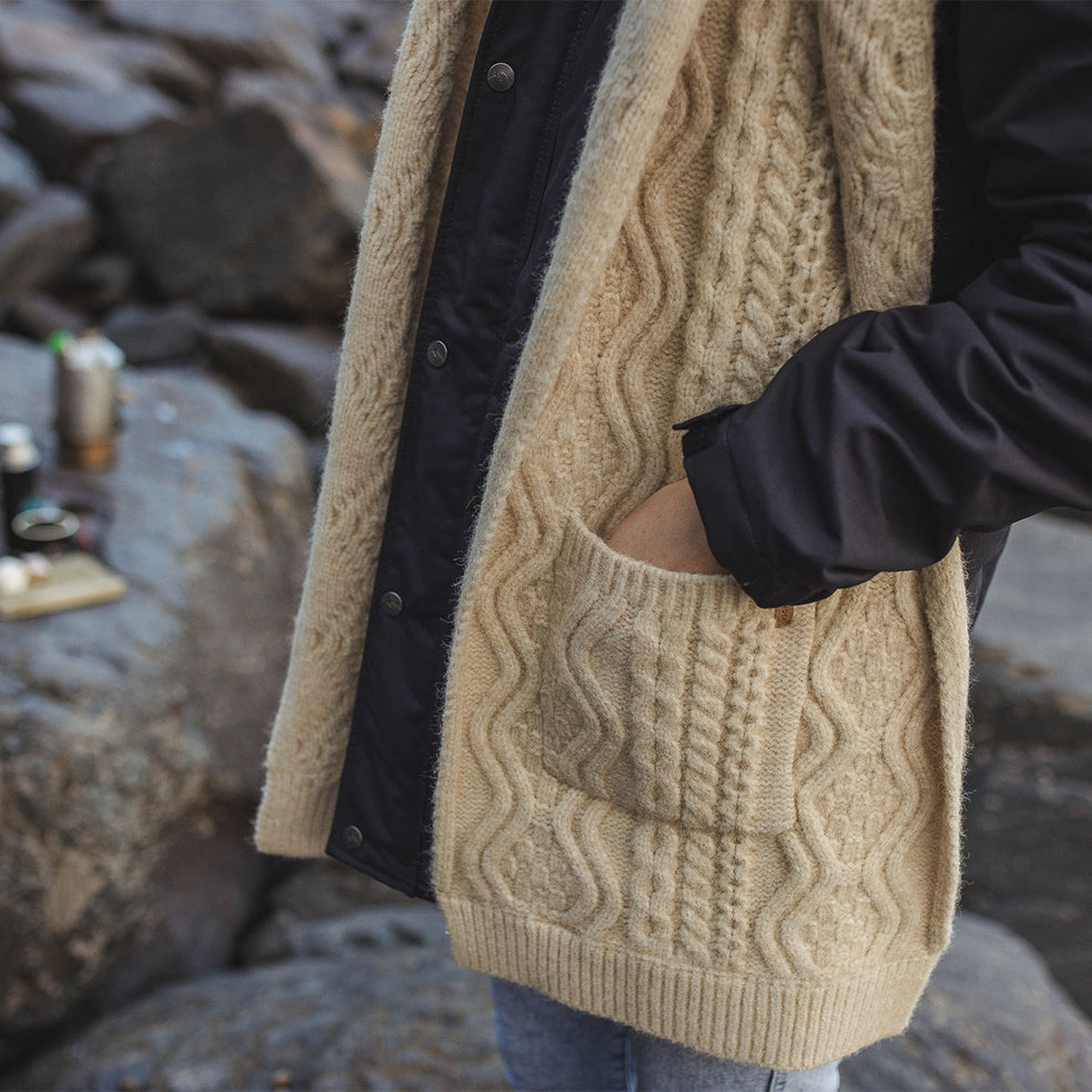 Passenger Wandering Hooded Scarf Birch