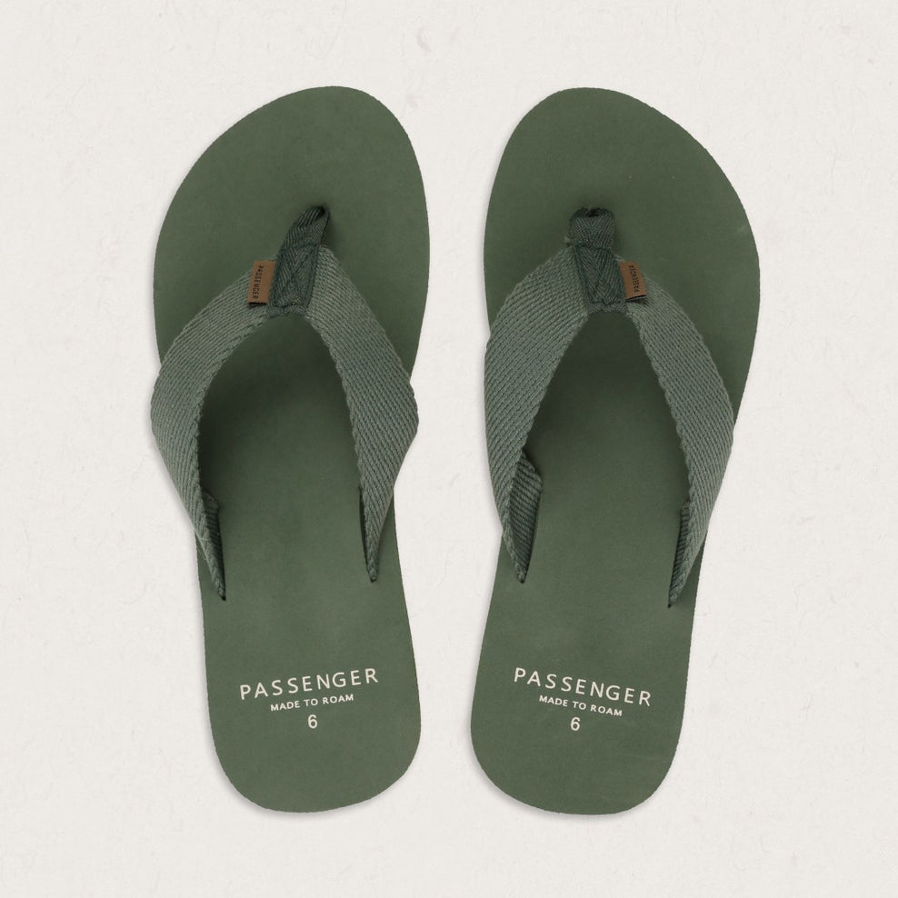 Passenger Malibu Flip Flop Laurel Green