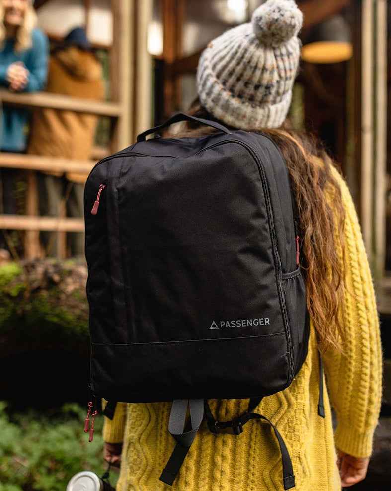 Passenger Ascent Weekender Recycled 35L Backpack Black