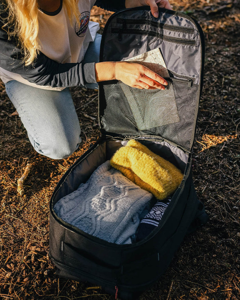 Passenger Ascent Weekender Recycled 35L Backpack Black