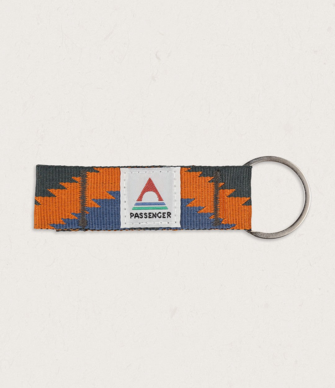 Passenger Fashion Travel Key Ring Navy Jacquard